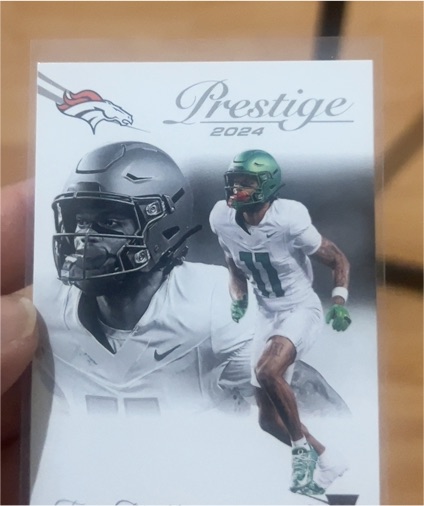 2024 Panini Prestige #328 Troy Franklin — front