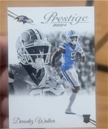 2024 Panini Prestige #368 Devontez Walker — front