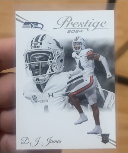 2024 Panini Prestige #377 D.J. James — front