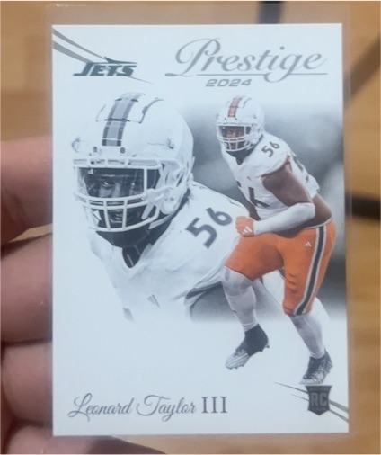 2024 Panini Prestige #364 Leonard Taylor III — front