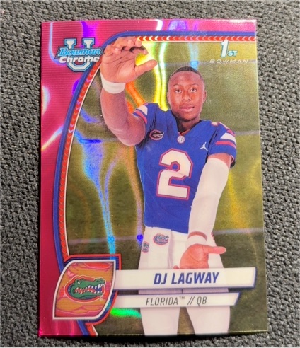 2024 Bowman Chrome #63 DJ Lagway — front