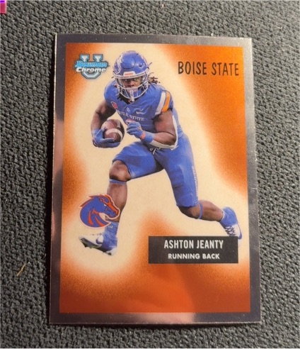 2024 Bowman University Chrome 1955 Bowman #55B-21 Ashton Jeanty — front