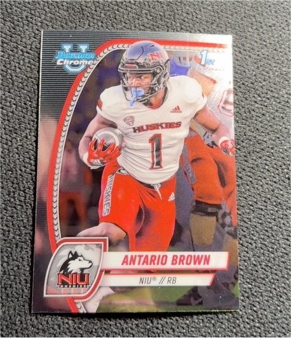 2024 Bowman Chrome University #13 Antario Brown — front