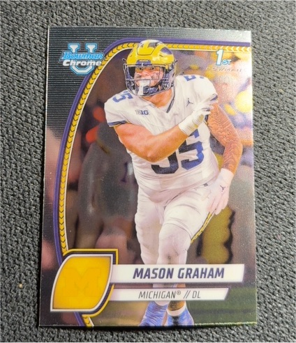 2024 Bowman Chrome #127 Mason Graham — front