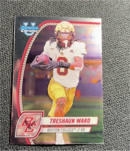 2024 Bowman Chrome University #176 Treshaun Ward — front