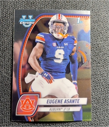 2024 Bowman Chrome University #73 Eugene Asante — front