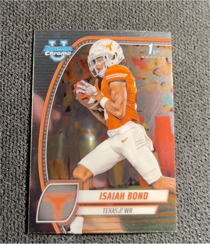 2024 Bowman Chrome University #60 Isaiah Bond — front