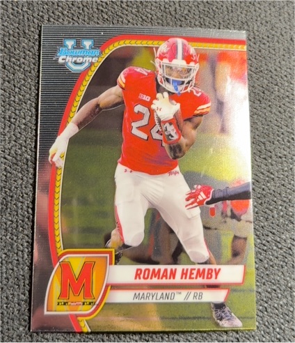 2024 Bowman Chrome University #65 Roman Hemby — front