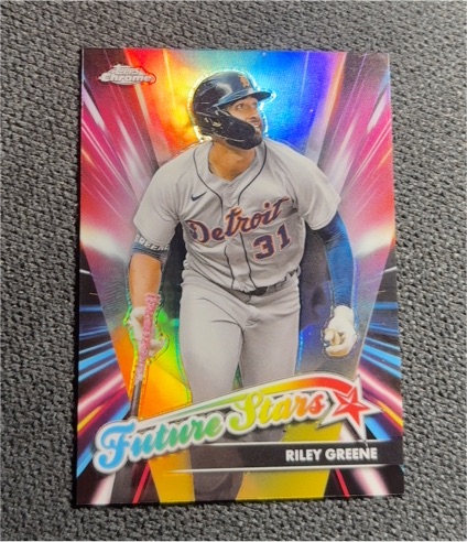 2024 Topps Chrome Future Stars #FS-16 Riley Greene — front