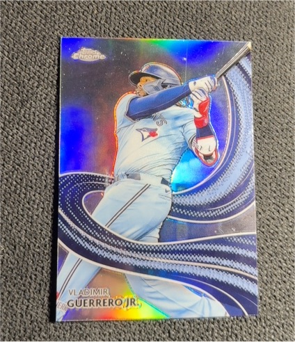 2024 Topps Chrome Strokes #S-7 Vladimir Guerrero Jr. — front