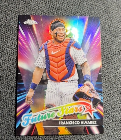 2024 Topps Chrome Future Stars #FS-7 Francisco Alvarez — front