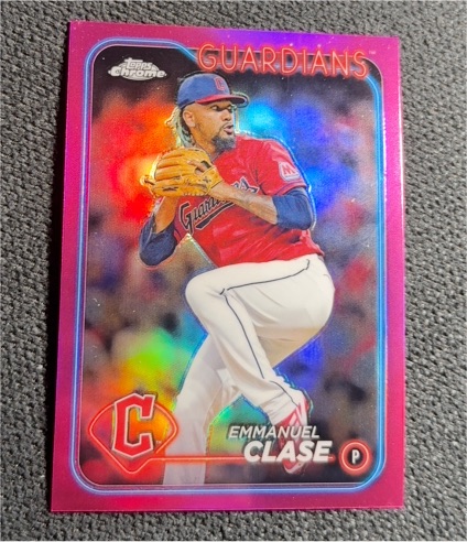2024 Topps Chrome #166 Emmanuel Clase — front