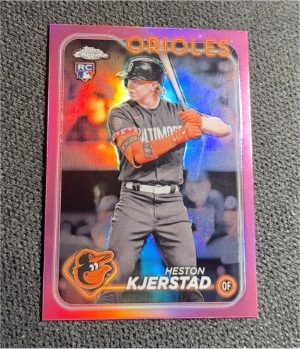 2024 Topps Chrome #142 Heston Kjerstad — front