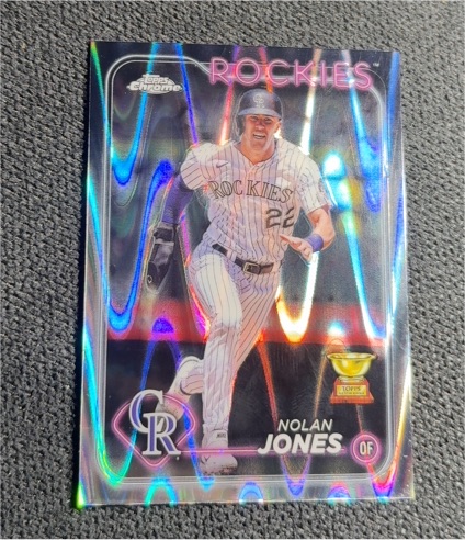 2024 Topps Chrome #240 Nolan Jones — front