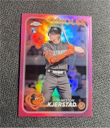 2024 Topps Chrome #142 Heston Kjerstad — front