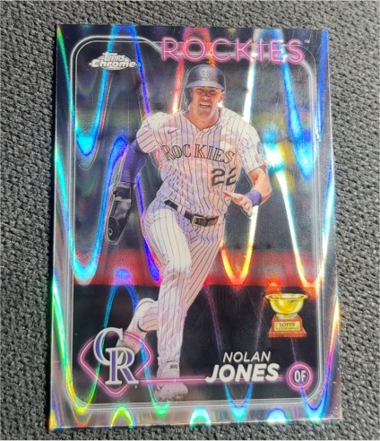 2024 Topps Chrome #240 Nolan Jones — front