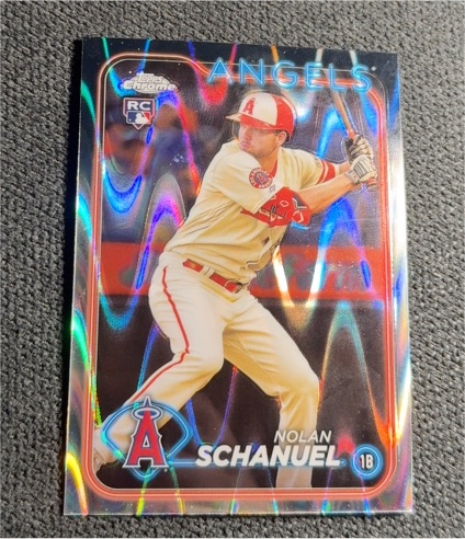 2024 Topps Chrome #274 Nolan Schanuel — front