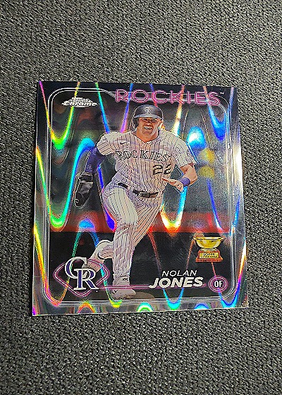 2024 Topps Chrome #240 Nolan Jones — front