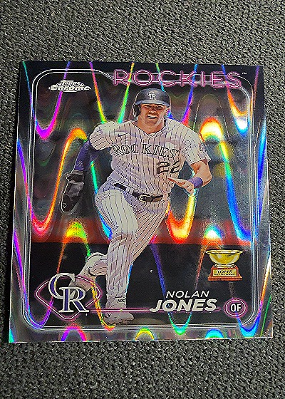 2024 Topps Chrome #240 Nolan Jones — front