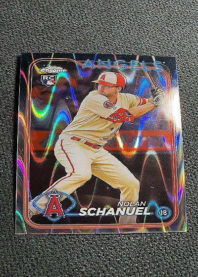 2024 Topps Chrome #274 Nolan Schanuel — front