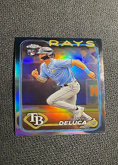 2024 Topps Chrome #163 Jonny Deluca — front