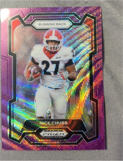 2024 Panini Prizm Draft Picks #29 Nick Chubb — front