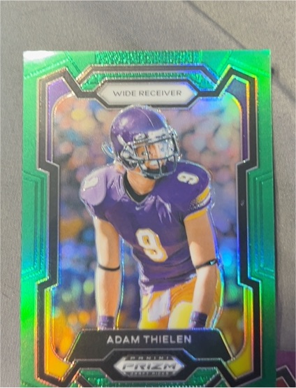 2024 Panini Prizm Draft Picks #16 Adam Thielen — front