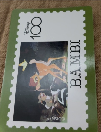 2023 Bandai Disney 100 Wonder Card Collection Bambi — front