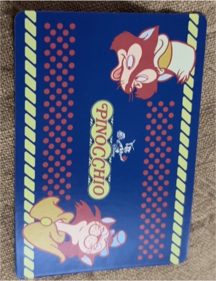 2023 Bandai Disney 100 Wonder Card Collection Pinocchio — front