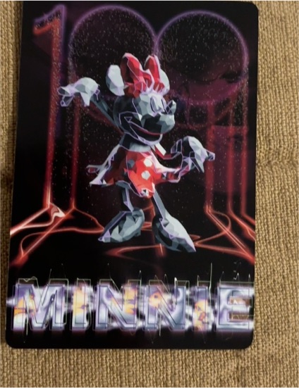2023 Bandai Disney 100 Wonder Card Collection #IM-02 Minnie Mouse — front