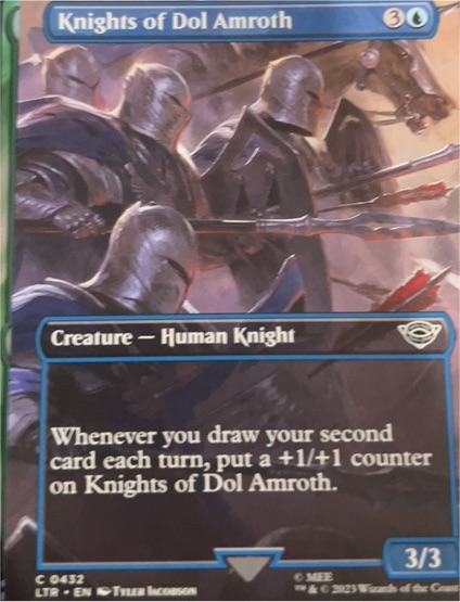 2023 Magic: The Gathering #432 Knights of Dol Amroth — front