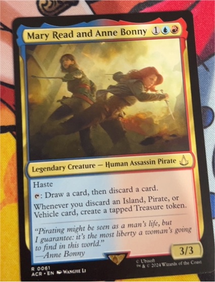 Mary Read and Anne Bonny #0061 — front