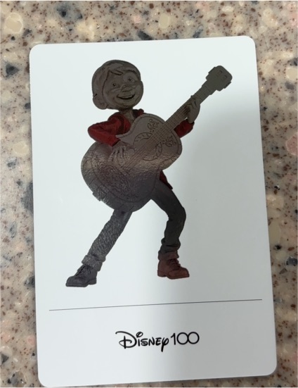 2023 Disney Platinum 100 Years of Wonder Miguel Coco Pin — front