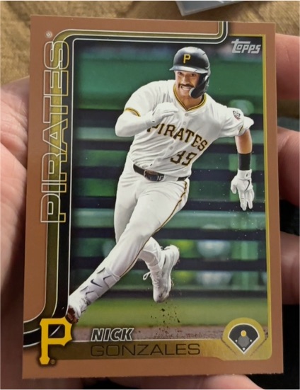 2025 Topps Series 2 #542 Nick Gonzales — front