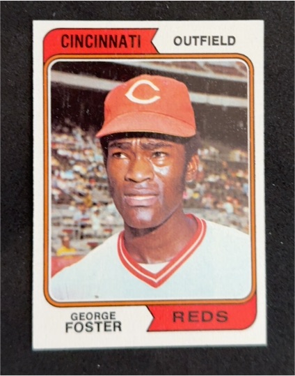 1974 Topps #646 George Foster — front