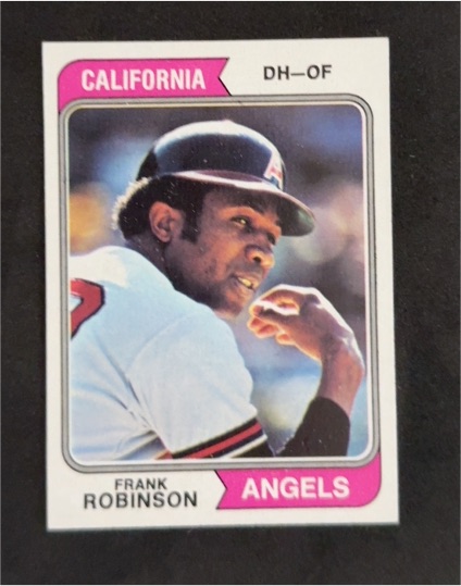 1974 Topps #55 Frank Robinson — front