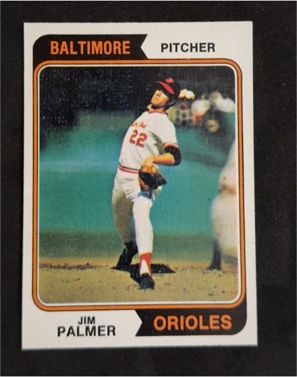 1974 Topps #40 Jim Palmer — front