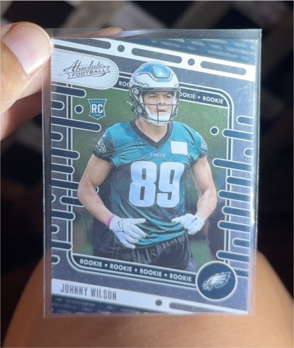 2024 Panini Absolute #196 Johnny Wilson RC Philadelphia Eagles — front