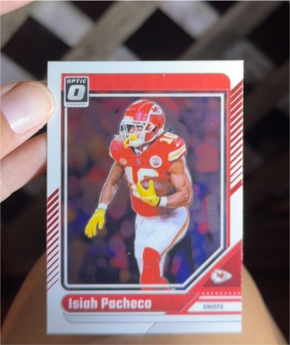 2024 Donruss Optic #95 Isiah Pacheco — front