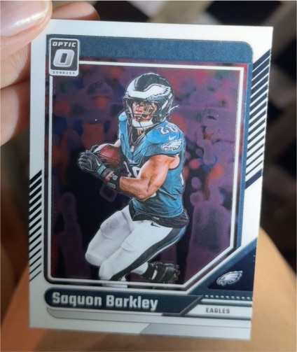 2024 Panini Donruss Optic #159 Saquon Barkley — front