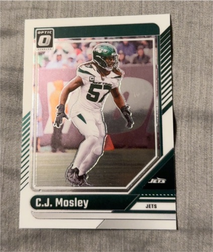 2024 Panini Donruss Optic #157 C.J. Mosley — front