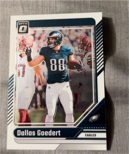2024 Panini Donruss Optic #162 Dallas Goedert — front