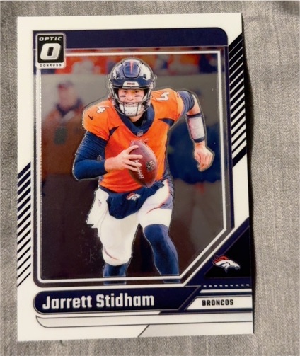 2024 Donruss Optic #57 Jarrett Stidham — front