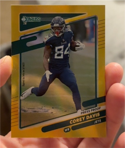2021 Panini Donruss #16 Corey Davis — front