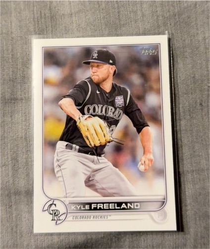 2022 Topps Series 1 #169 Kyle Freeland — front