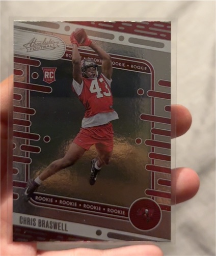 2024 Panini Absolute #155 Chris Braswell — front