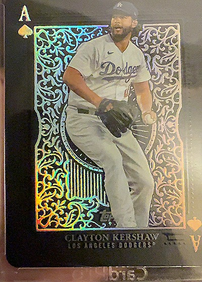 2025 Topps Series 1 All Aces #AA-22 Clayton Kershaw — front