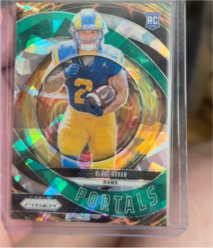 2024 Panini Prizm Portals #8 Blake Corum — front