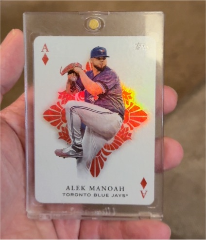 2023 Topps Series 1 #AA-19 Alek Manoah — front