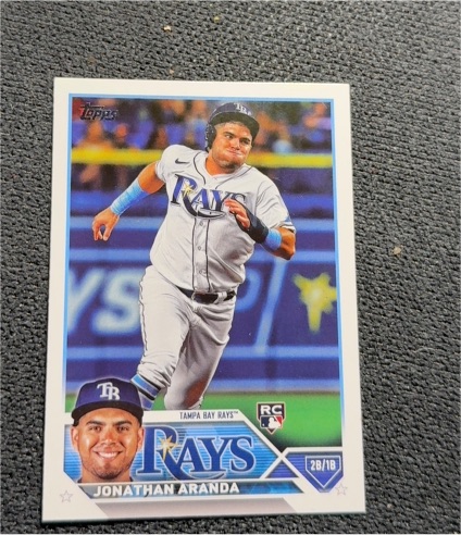 2023 Topps #154 Jonathan Aranda — front
